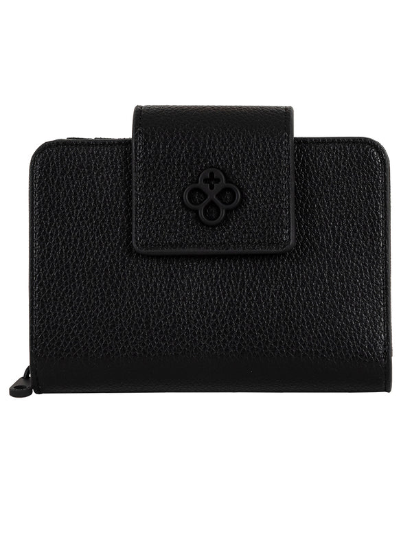 CARTERA CON BROCHE BI-PLEGABE JI 601