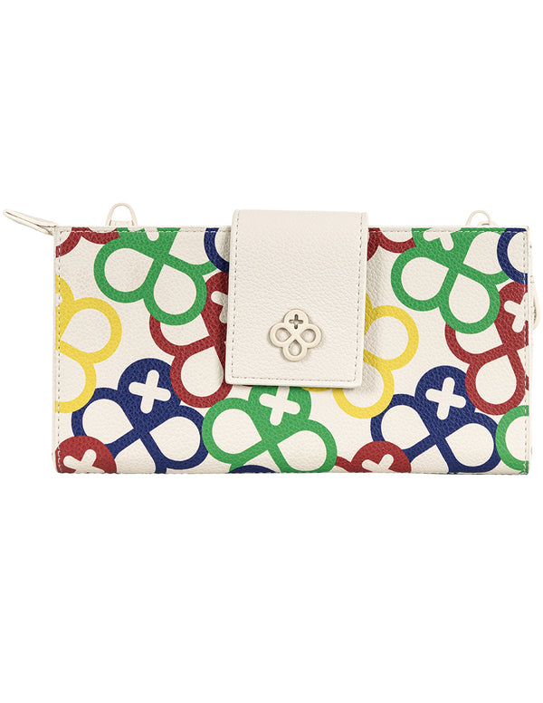 CARTERA CROSSBODY Y TIRA CON BROCHE JI 604